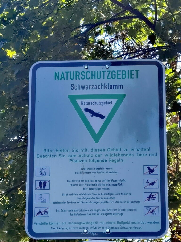 Naturschutzgebiet Schwarzachklamm