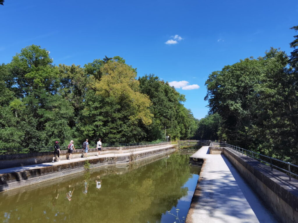 Der Ludwig Donau Main Kanal nahe Nürnberg